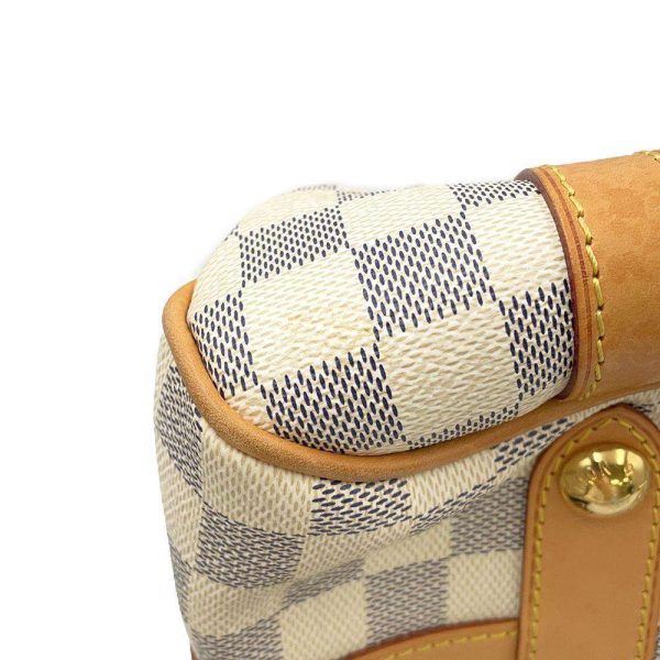 9605619 07 Louis Vuitton Damier Azur Streza PM Shoulder Bag Beige