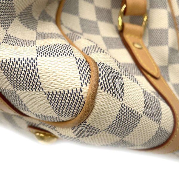 9605619 09 Louis Vuitton Damier Azur Streza PM Shoulder Bag Beige