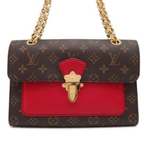 9606029 01 Louis Vuitton Monogram Popin Coeuron Shoulder Bag Brown