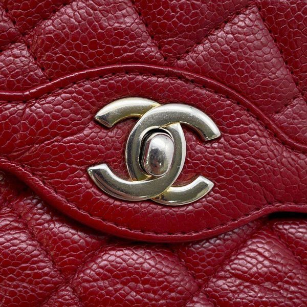 9606494 09 Chanel Chain Shoulder Bag Matelasse Coco Mark Caviar Skin