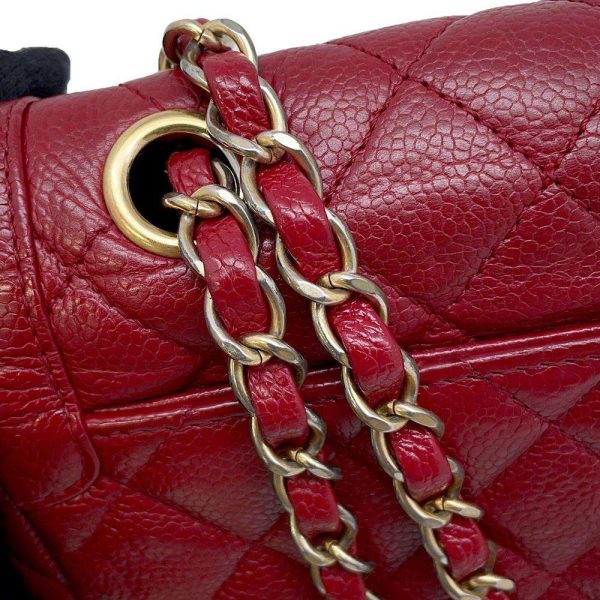 9606494 10 Chanel Chain Shoulder Bag Matelasse Coco Mark Caviar Skin