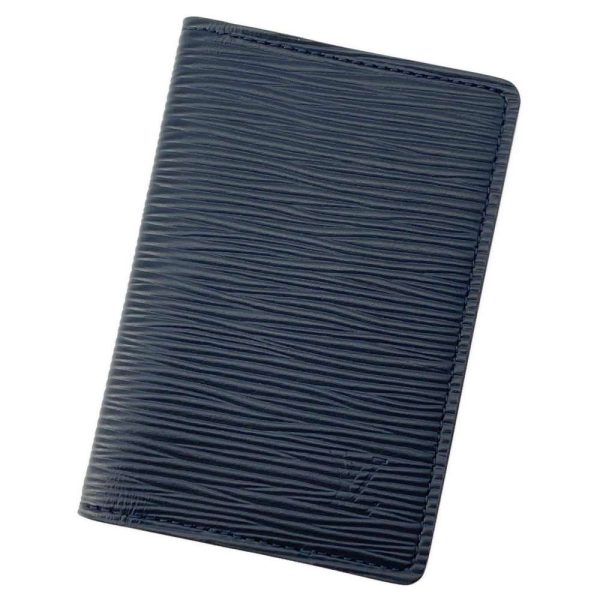 9606685 01 Louis Vuitton Epi Organizer de Poche Business Card Holder Blue Marine