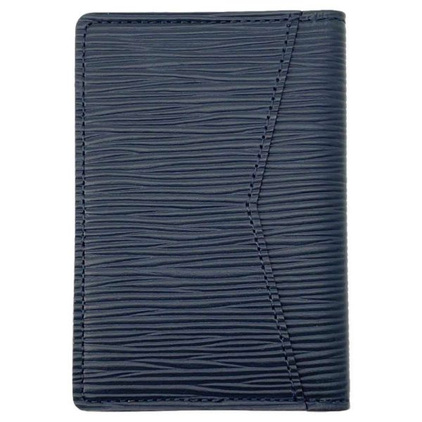 9606685 03 Louis Vuitton Epi Organizer de Poche Business Card Holder Blue Marine