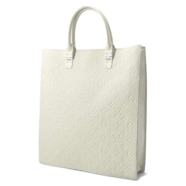 9607934 02 Louis Vuitton Sac Plat 2way tote bag White