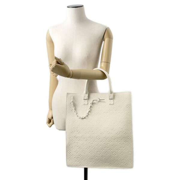 9607934 04 Louis Vuitton Sac Plat 2way tote bag White