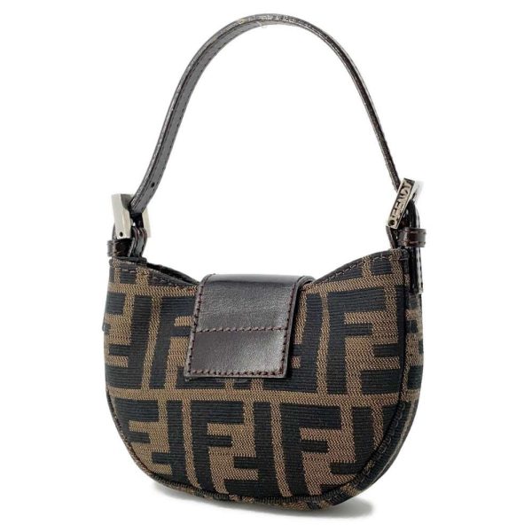 9608306 02 Fendi Zucca Mini Croissant Handbag