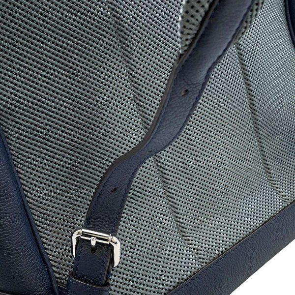 9608368 08 Fendi Chiord Backpack Dark Blue