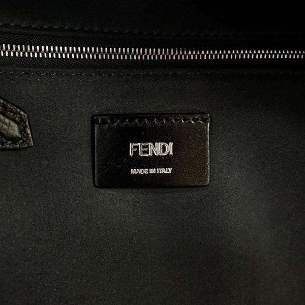 9608368 10 Fendi Chiord Backpack Dark Blue