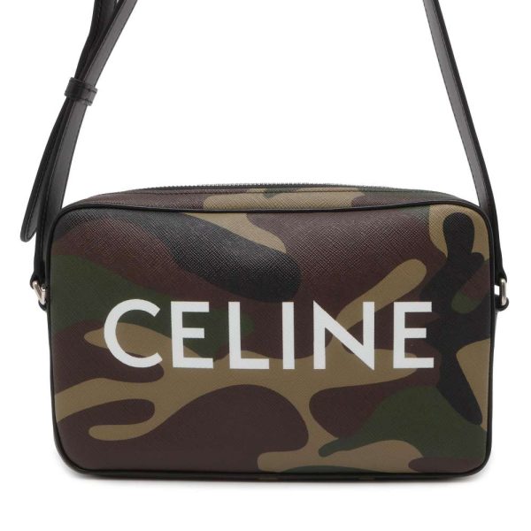 9608412 01 Celine Camouflage Medium Messenger Bag Green