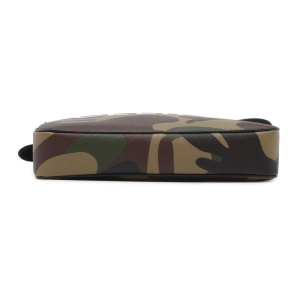 9608412 03 Celine Camouflage Medium Messenger Bag Green