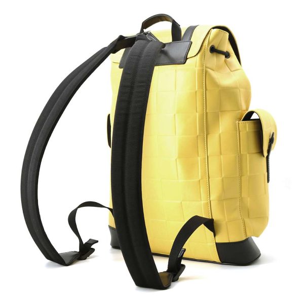 9611788 02 Louis Vuitton Backpack Christopher MM Yellow