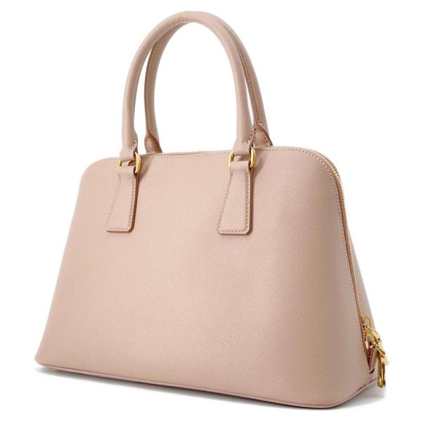 9618626 02 Prada Handbag Saffiano Leather 2way Shoulder Pink