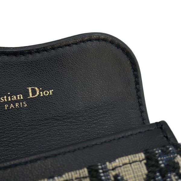 9620513 07 Christian Dior Saddle Oblique Card Case