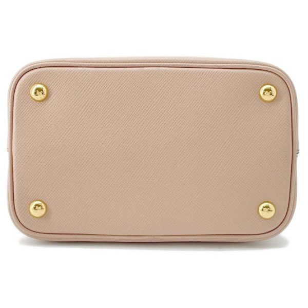 9622302 03 Prada Handbag Pannier 2way Shoulder Pink Beige