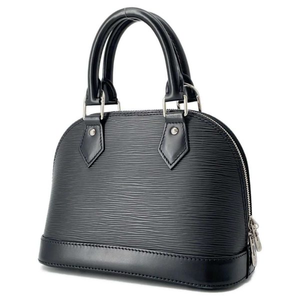 9630239 02 Louis Vuitton Alma BB Handbag Epi Black