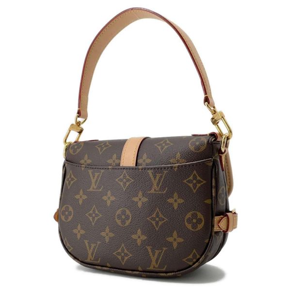 9631830 02 Louis Vuitton Saumur BB Monogram Shoulder Bag Brown