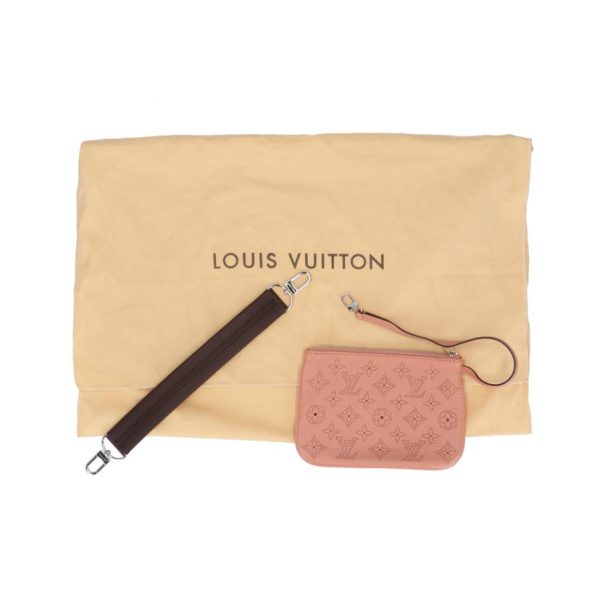 96439 5 Louis Vuitton Selene PM Monogram Mahina Rose