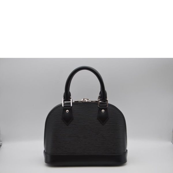 96517 2 Louis Vuitton Alma BB Shoulder Bag Black