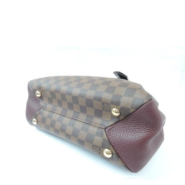 97316 3 Louis Vuitton Brittany Damier Ebene Handbag Brown