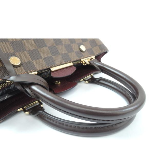 97316 4 Louis Vuitton Brittany Damier Ebene Handbag Brown