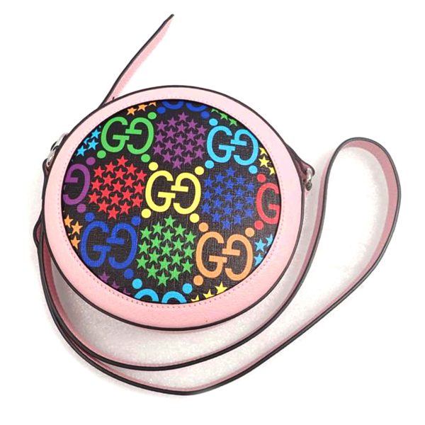 97505 1 Gucci Psychedelic Round Shoulder Bag Multicolor