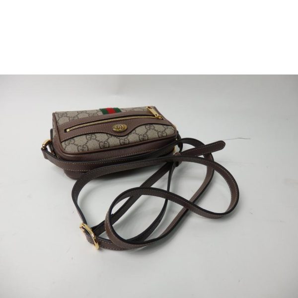 97616 4 Gucci Ophidia GG Supreme Mini Bag Brown