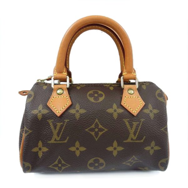 97873 1 Louis Vuitton Mini Speedy Monogram Bag Brown