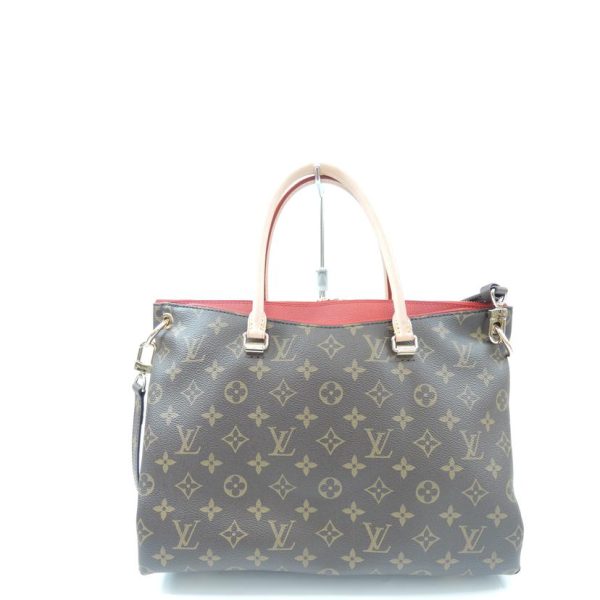 97972 2 Louis Vuitton Palas MM Monogram Dahlia Brown