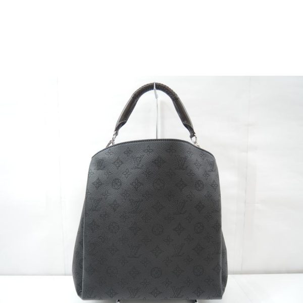 98382 2 Louis Vuitton Babylon Mahina Bag Noir