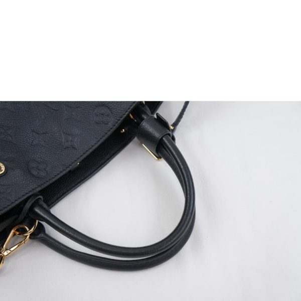 98423 3 Louis Vuitton Montaigne MM Empriente Bag Noir