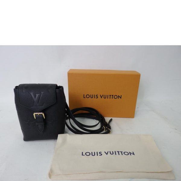 98702 8 Louis Vuitton Monogram Emprient Back Tiny Pack Bag Noir