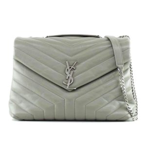 99132 1 Prada Mini Boston Handbag Gradation Leather Gray