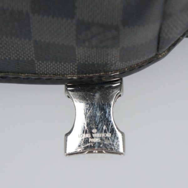 99407 6 Louis Vuitton Zack Backpack Damier Graphite