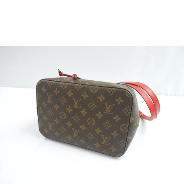 99543 4 Louis Vuitton Neonoe Coquelicot Handbag Brown