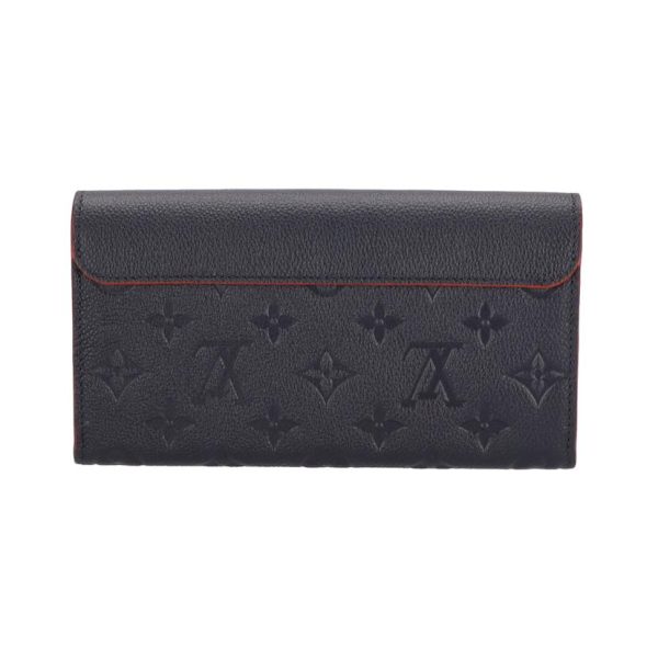 99544 2 Louis Vuitton Portefeuille Pont Neuf Monogram Empreinte Bag Black