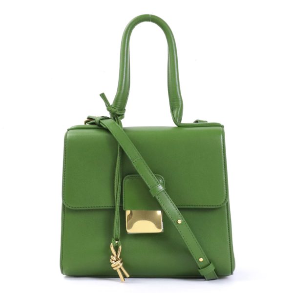 99654j Bottega Veneta Handbag Shoulder Bag Desiree Leather Green