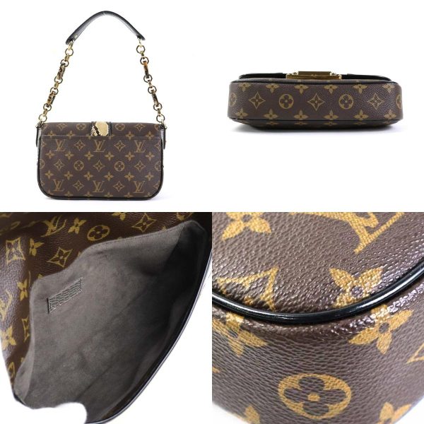 99757g 2 c Louis Vuitton Monogram Missim Pochette Shoulder Bag Brown