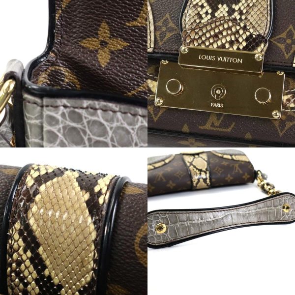 99757g 6 c Louis Vuitton Monogram Missim Pochette Shoulder Bag Brown