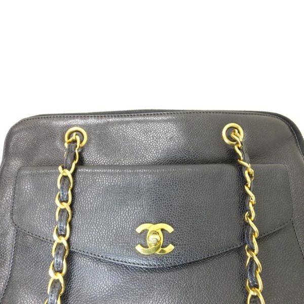 99802 7 Chanel Caviar Skin Chain Handbag