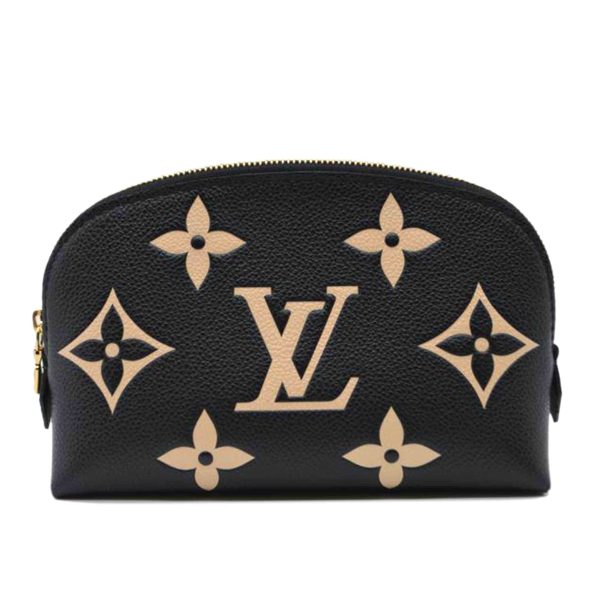 99815 1 Louis Vuitton Pochette Cosmetic Empreinte Bag Black