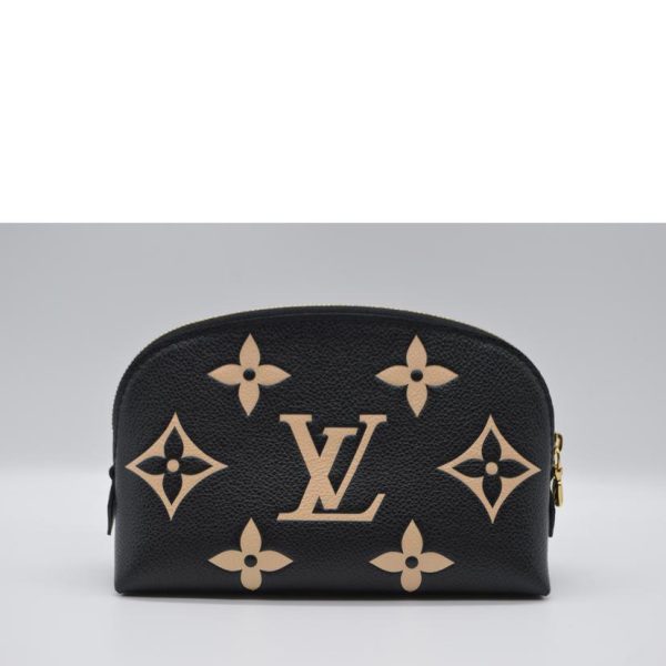 99815 2 Louis Vuitton Pochette Cosmetic Empreinte Bag Black