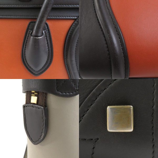 99854f 9 c Celine Leather Handbag Brown