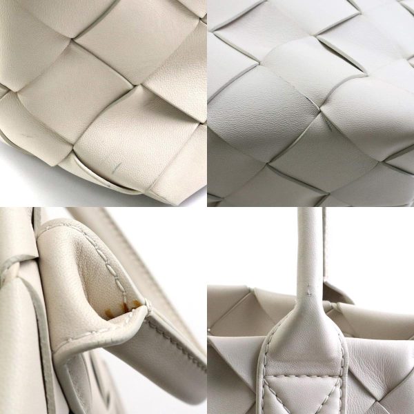 99885g 6 c Bottega Veneta Handbag Shoulder Bag Intrecciato Leather Ivory