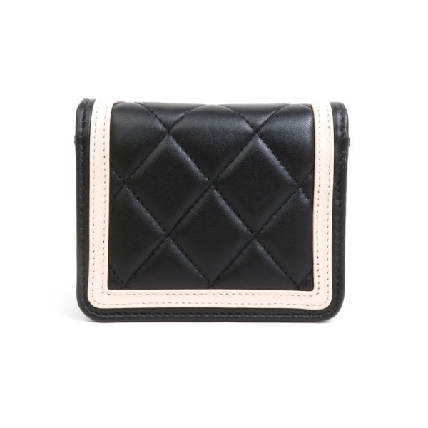 99901f 1 Chanel Mini Pochette Lambskin Black