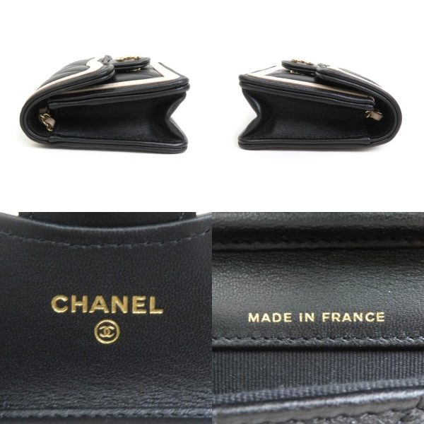 99901f 3 c Chanel Mini Pochette Lambskin Black