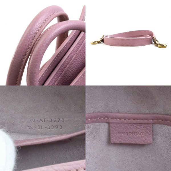 99905f 6 c Celine Leather Crossbody Shoulder Bag Pink