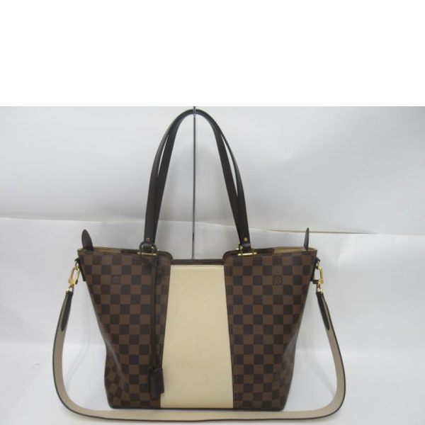 99988 2 Louis Vuitton Jersey Shoulder Bag Brown