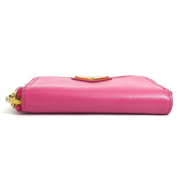 a0303 2 Prada Leather Coin Case Pink