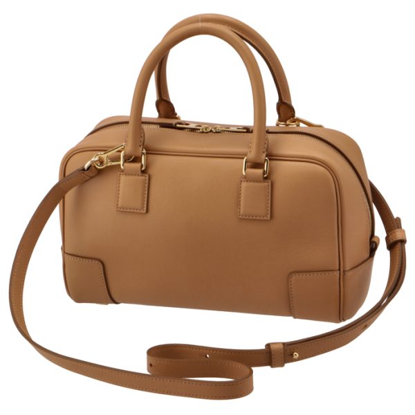 a039n07x0100042586 2 Loewe Amazona 23 Shoulder Handbag Camel Brown