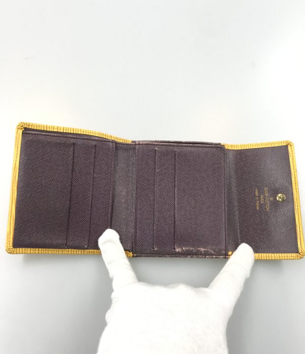 a171800002 3 Louis Vuitton Wallet Portomone Bier Cult Yellow